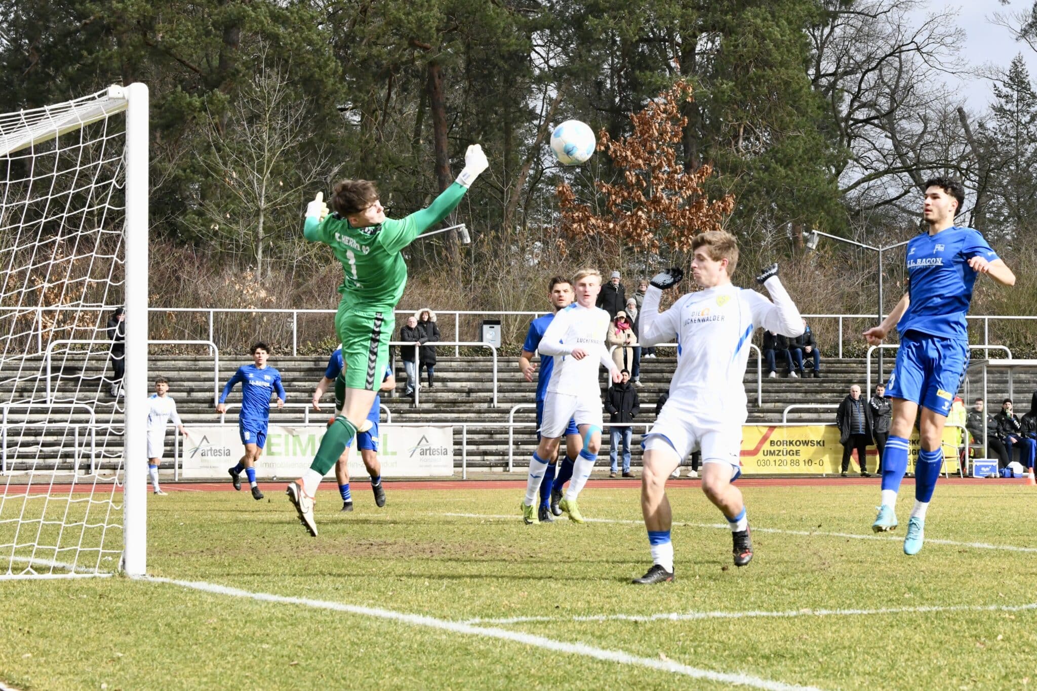 Frustrierender Spielverlauf in Zehlendorf 10