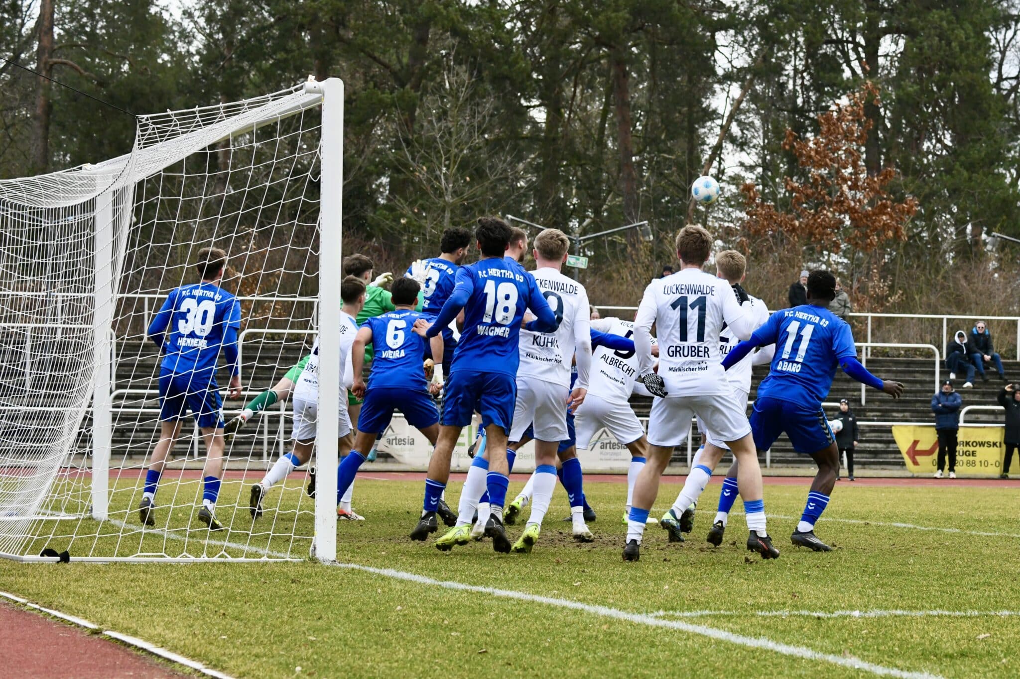 Frustrierender Spielverlauf in Zehlendorf 15