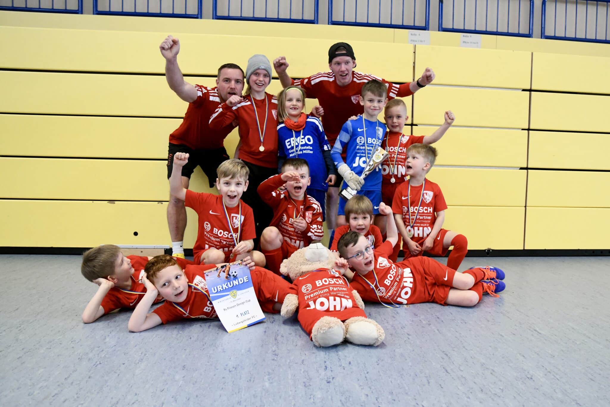 Ludwigsfelder FC siegt beim RS Fliesen-Design-Cup 9