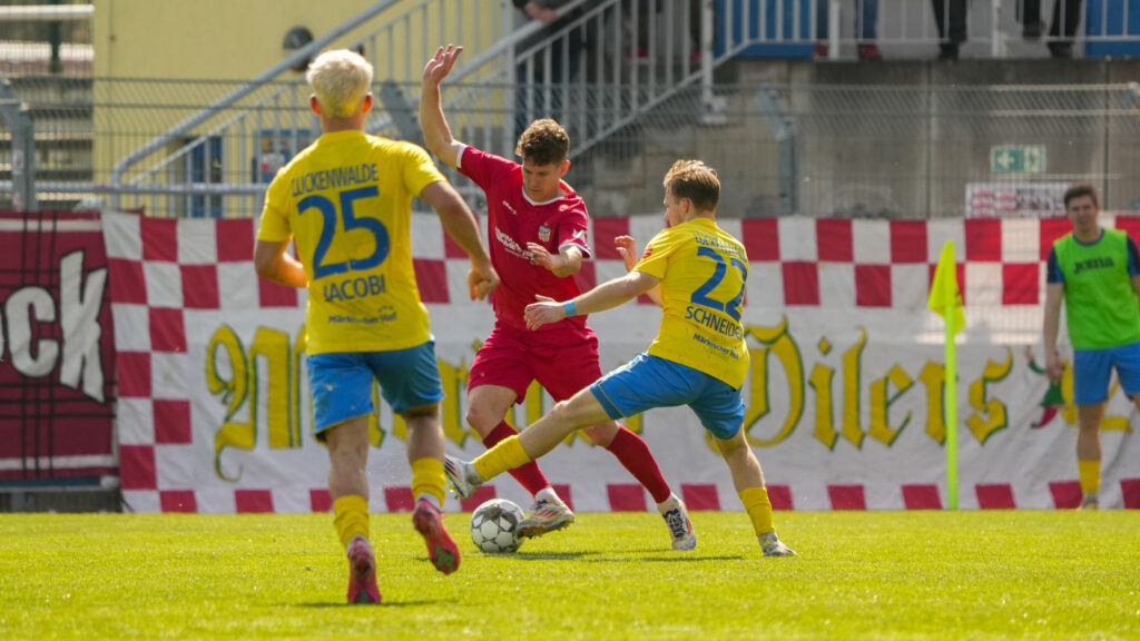 Zwickau nutzt eine seiner Chancen, Luckenwalde nicht 21
