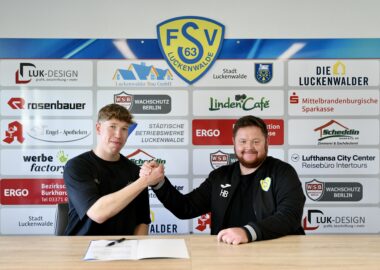 Vertragsverlängerung mit Janek Reetz 2