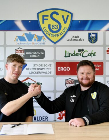 Vertragsverlängerung mit Janek Reetz 20