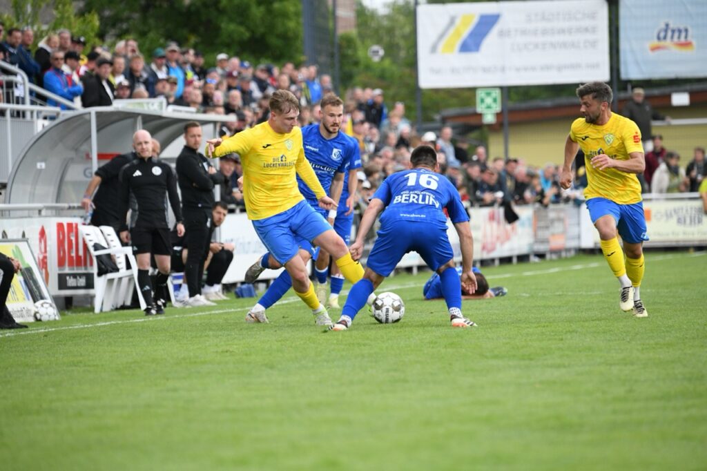 Der FSV 63 Luckenwalde spielt weiter Regionalliga 82
