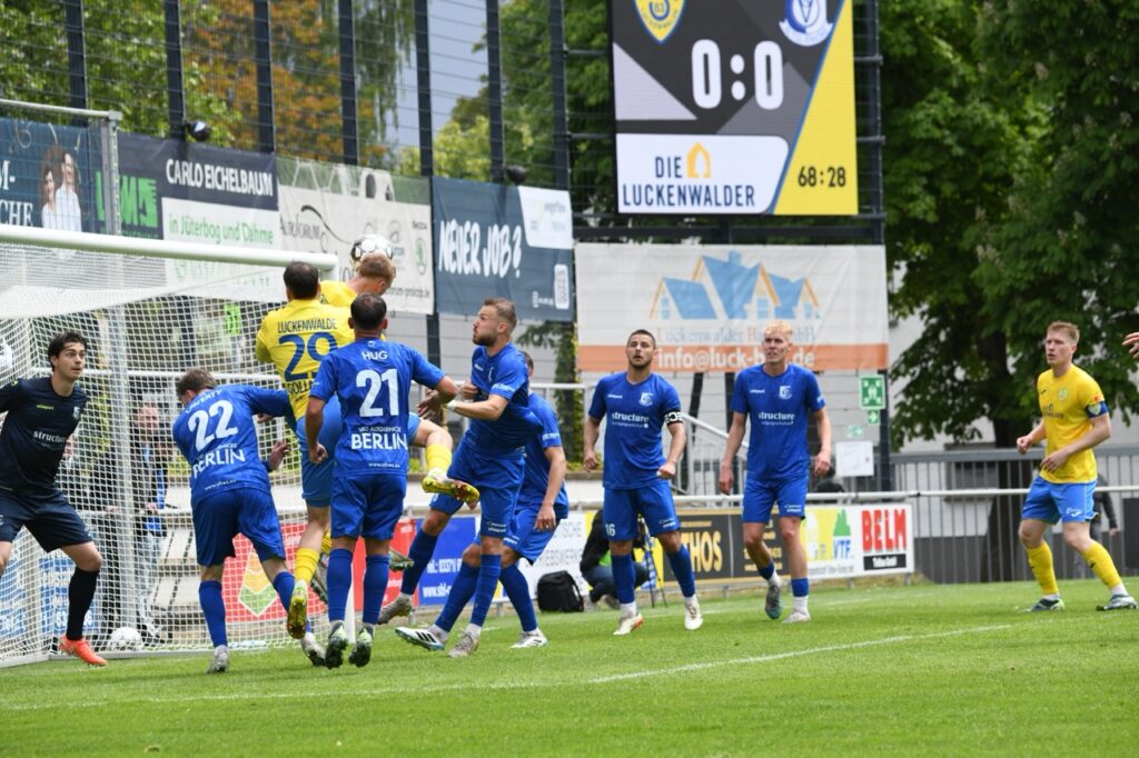 Der FSV 63 Luckenwalde spielt weiter Regionalliga 87