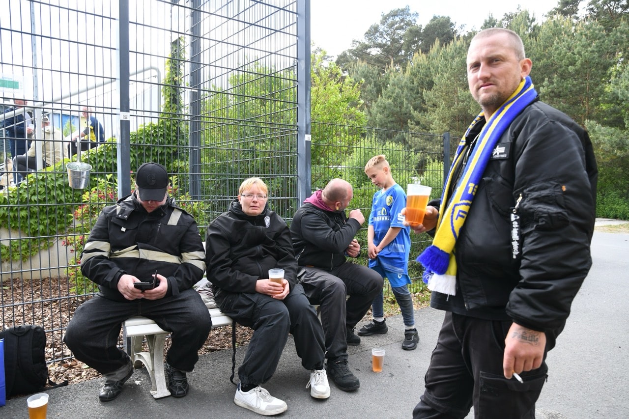 Abschlussfeier nach dem Klassenerhalt 5