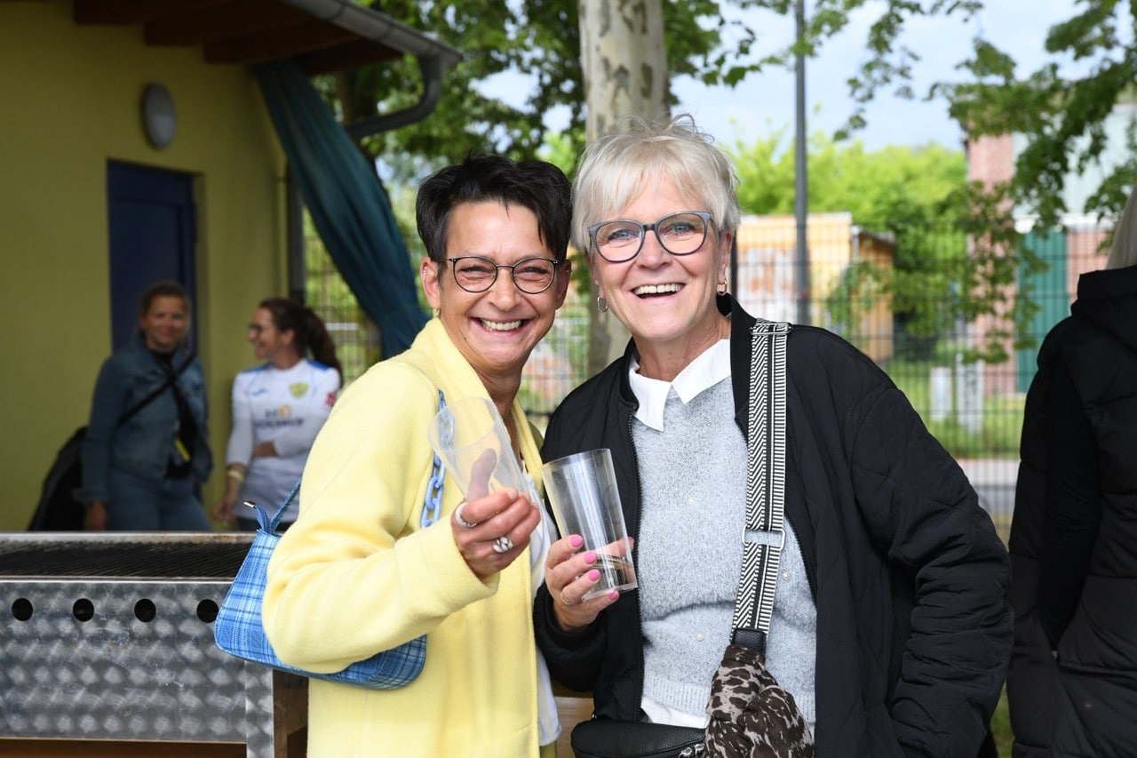 Abschlussfeier nach dem Klassenerhalt 13