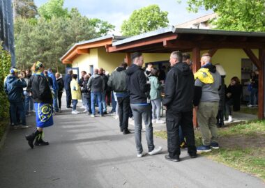 Abschlussfeier nach dem Klassenerhalt 2