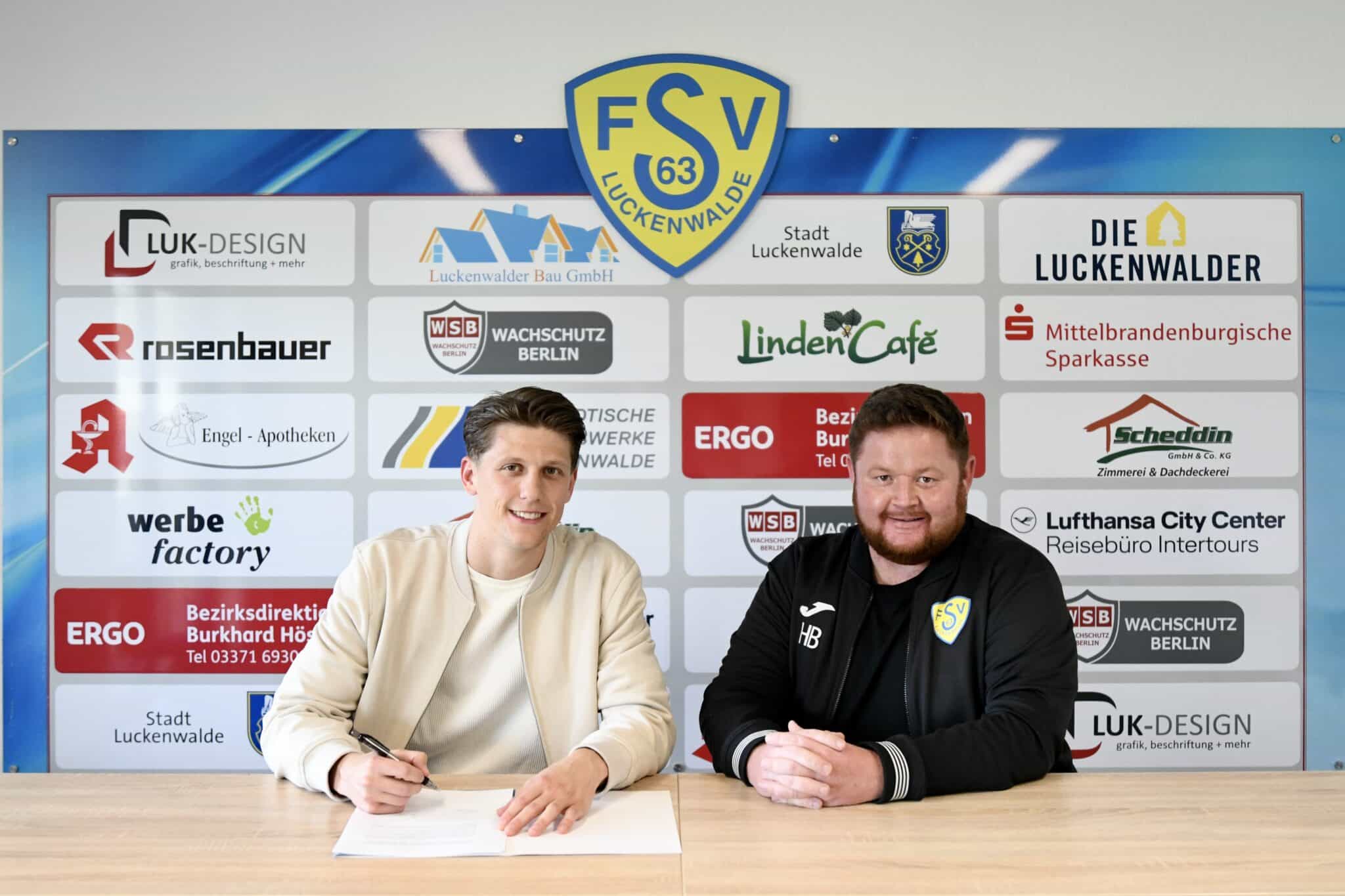 Vertragsverlängerung mit Phillip König 1