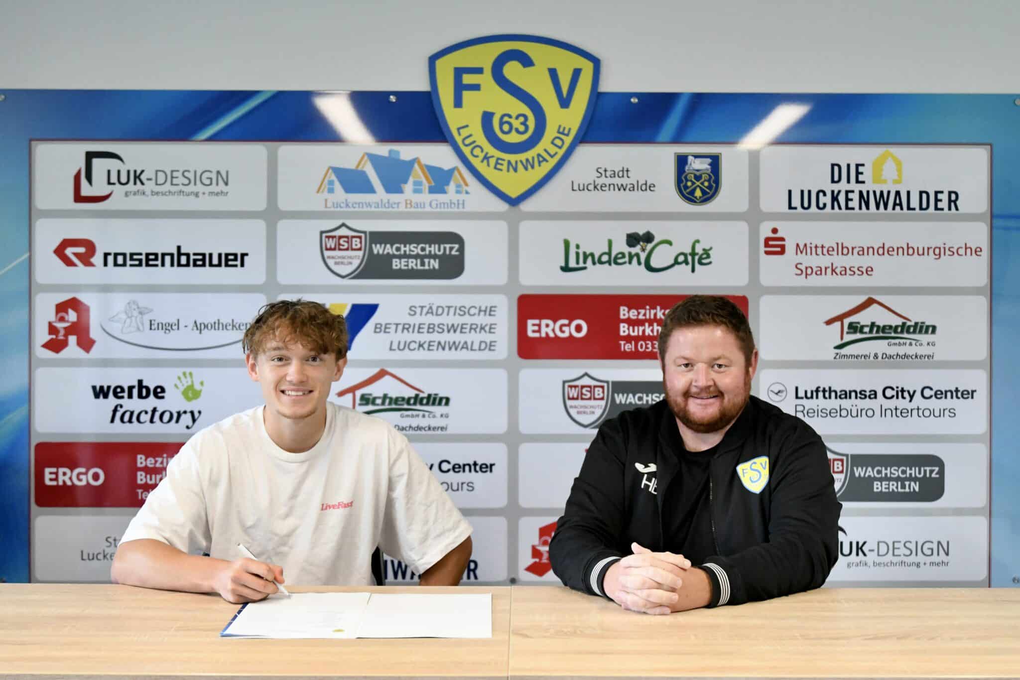 Vertragsverlängerung mit Remo Merke 1