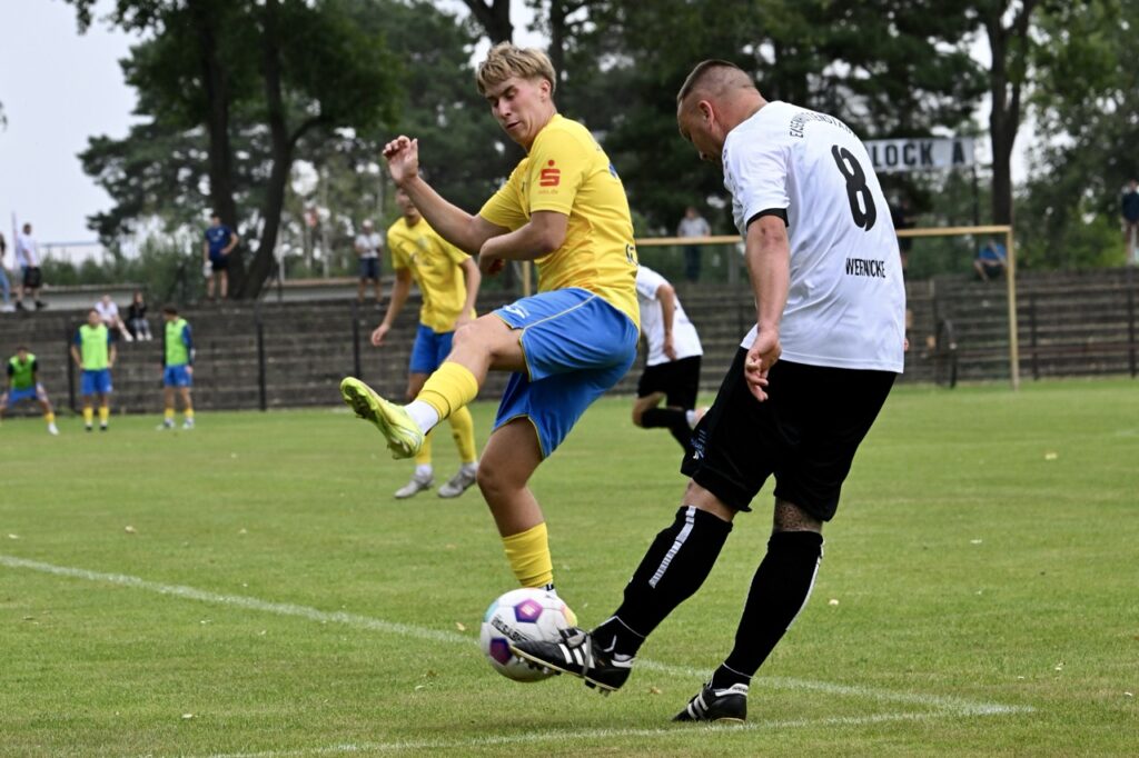 Pokalaufgabe in Eisenhüttenstadt gelöst –wieder Konzentration auf Regionalliga 38 Pokalaufgabe in Eisenhüttenstadt gelöst –wieder Konzentration auf Regionalliga 38