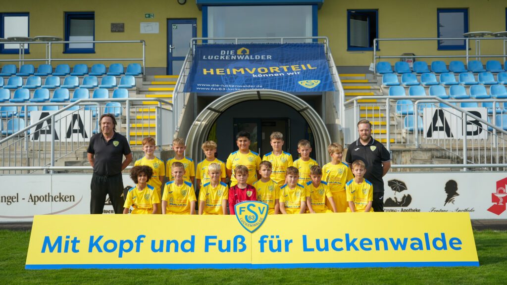 D2-Jugend (U12) Mannschaftsfoto