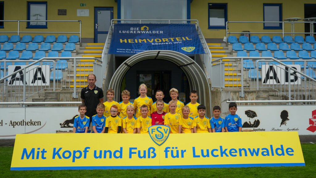 F1-Jugend (U9) Mannschaftsfoto