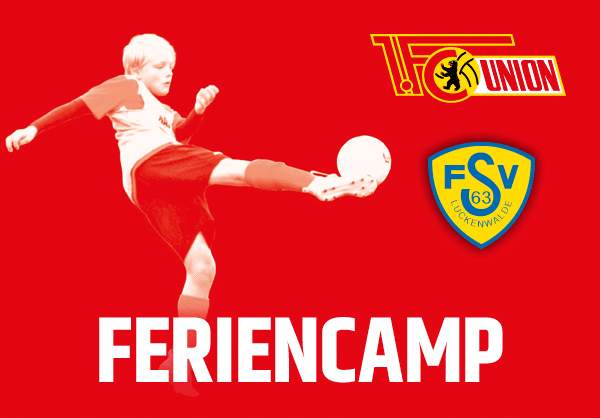Anmeldung zum Herbstferiencamp mit Union Berlin 1