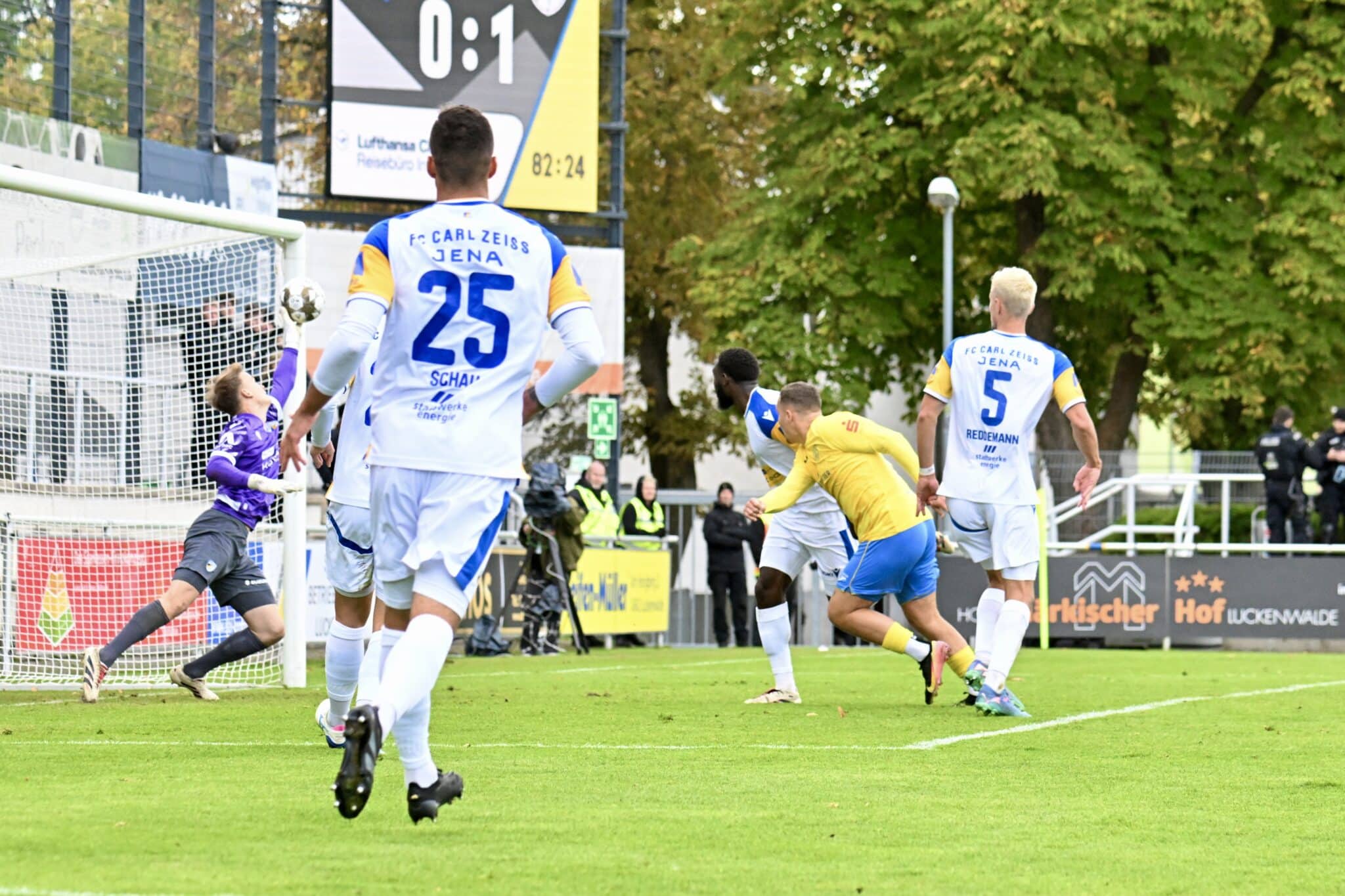 Nun sogar einen Punkt gegen den Tabellenführer 3