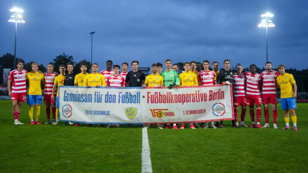 Erfolgreiches Testspielhighlight gegen Union Berlin 105 Erfolgreiches Testspielhighlight gegen Union Berlin 105