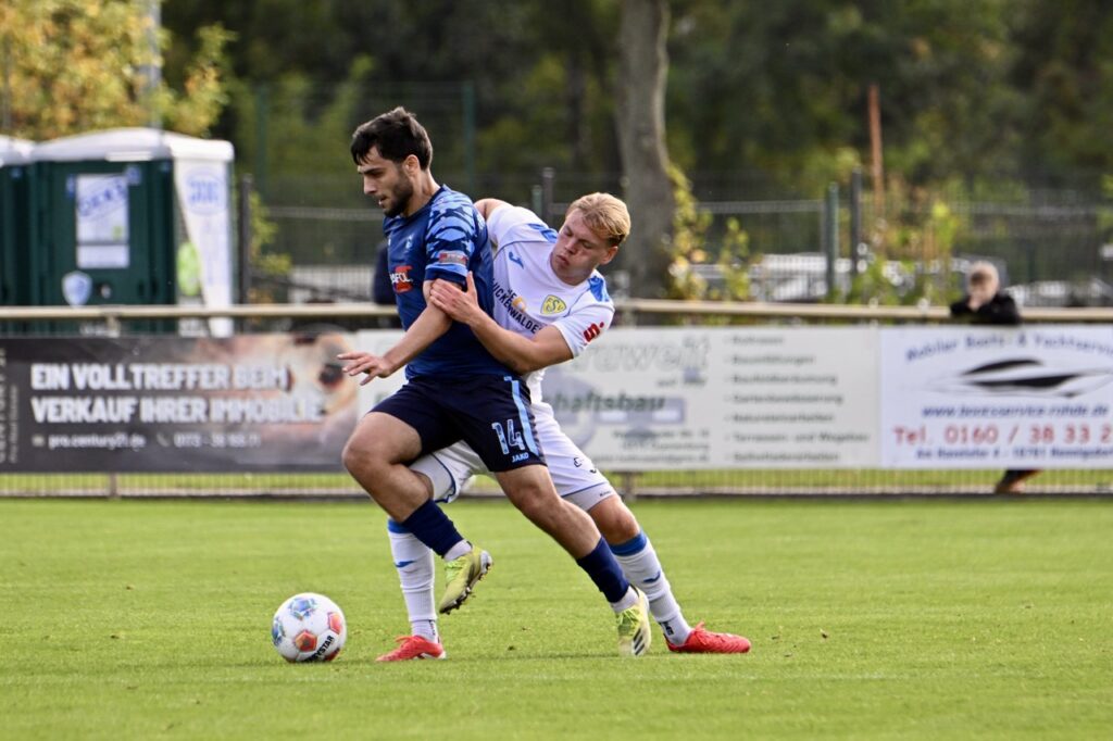 Frühes Pokalaus gegen Oranienburg 19