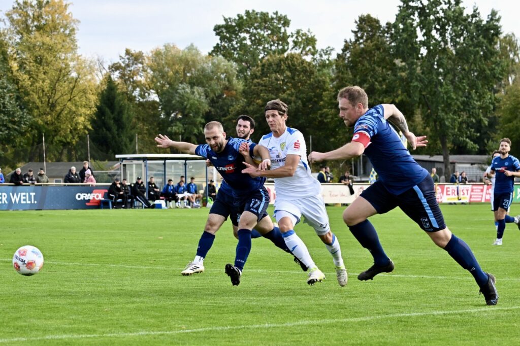 Frühes Pokalaus gegen Oranienburg 20