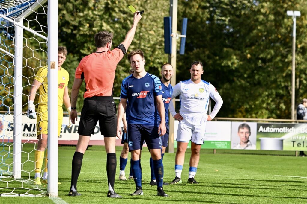 Frühes Pokalaus gegen Oranienburg 27