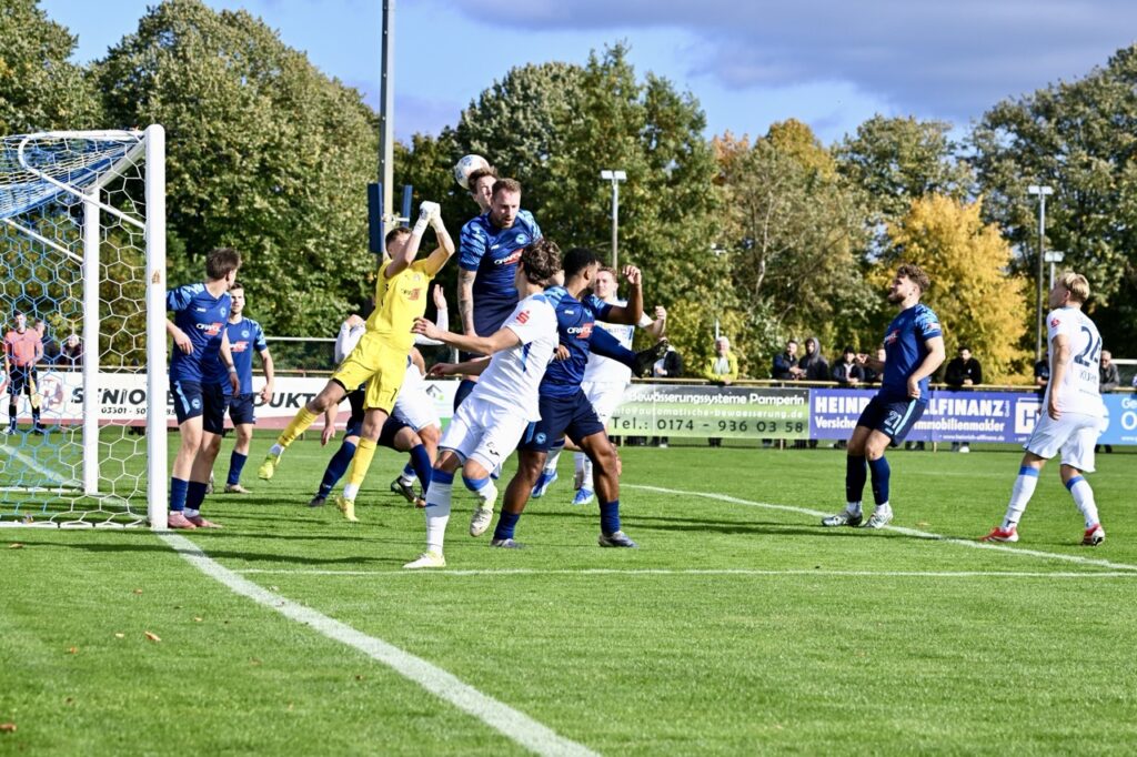 Frühes Pokalaus gegen Oranienburg 28