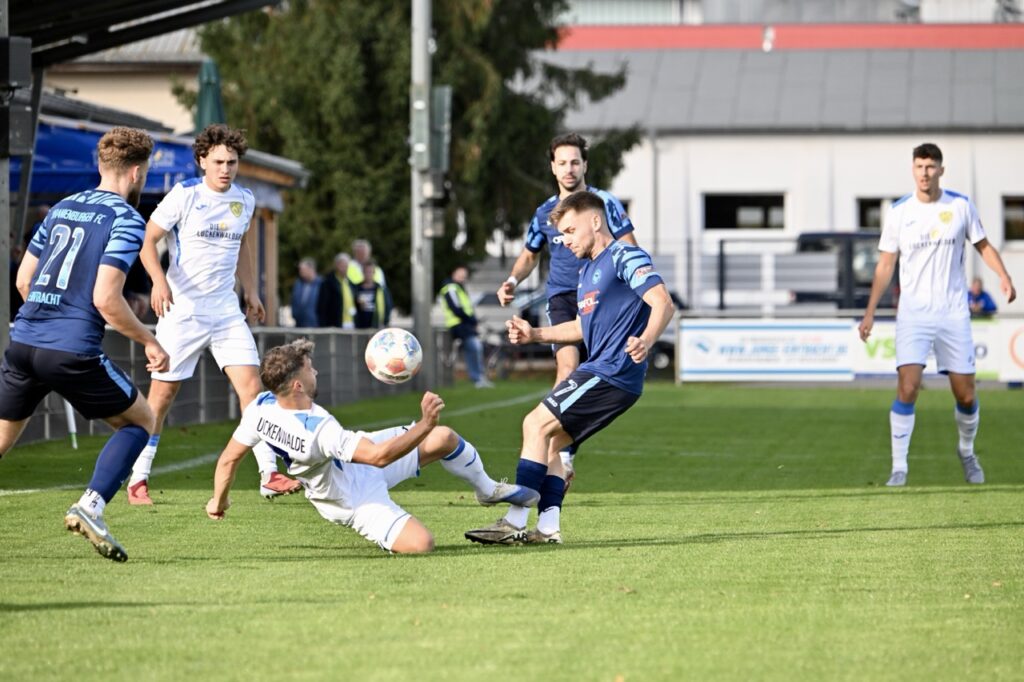 Frühes Pokalaus gegen Oranienburg 33