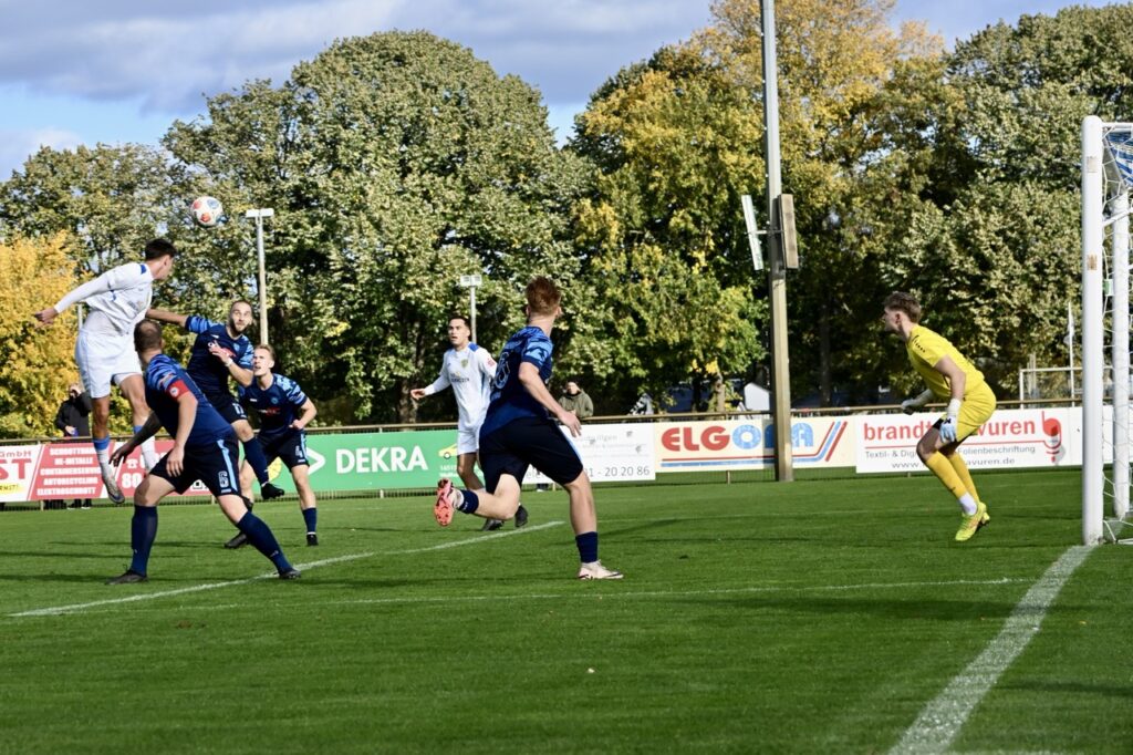 Frühes Pokalaus gegen Oranienburg 39