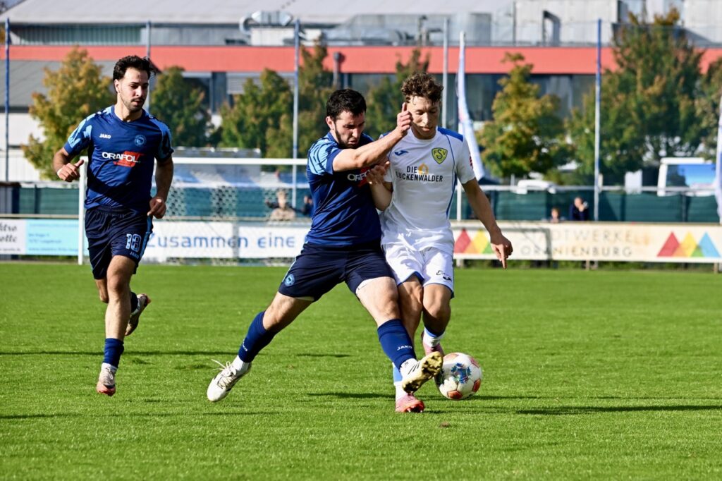 Frühes Pokalaus gegen Oranienburg 46