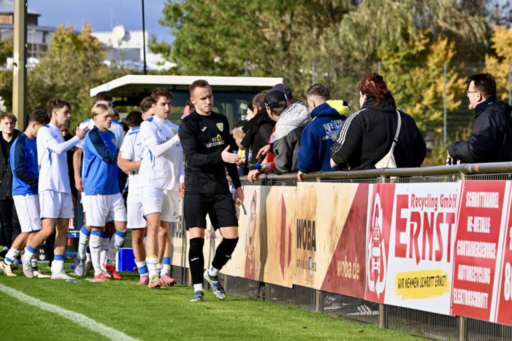 Frühes Pokalaus gegen Oranienburg 56