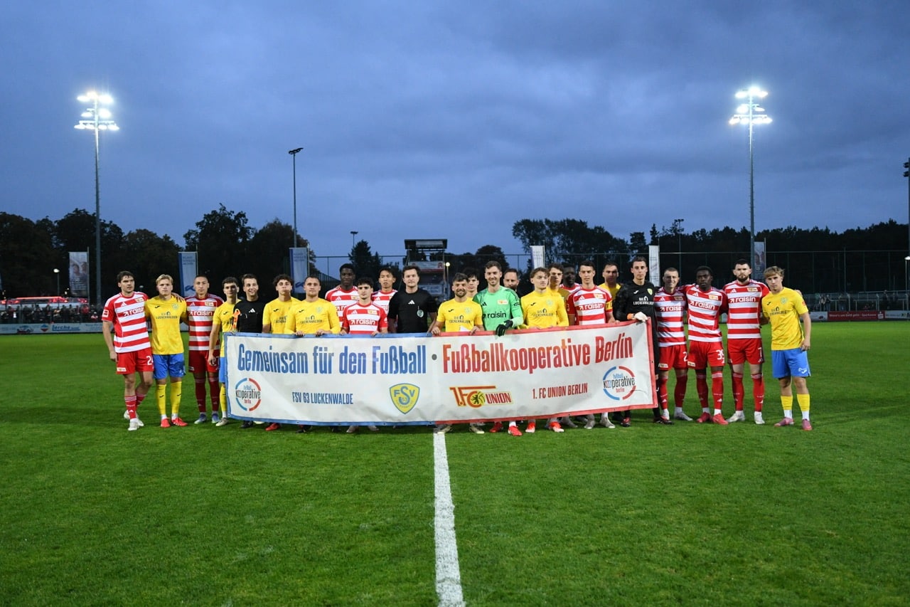 Erfolgreiches Testspielhighlight gegen Union Berlin 14 Erfolgreiches Testspielhighlight gegen Union Berlin 14