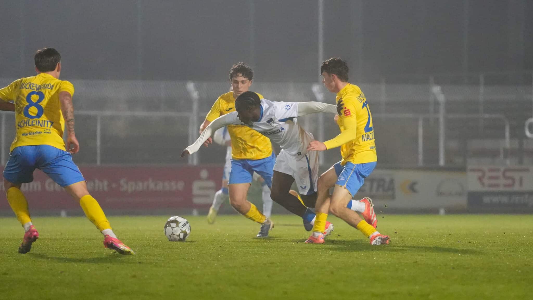 Der FSV 63 auch gegen unberechenbare Herthaner unterlegen 22