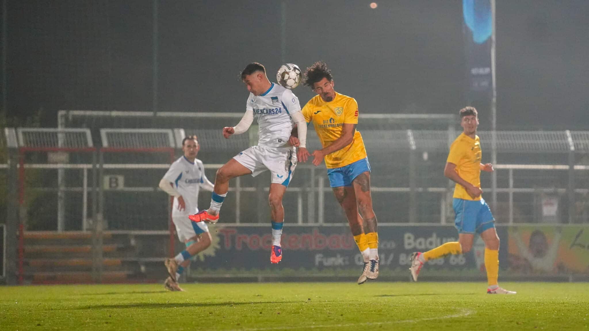 Der FSV 63 auch gegen unberechenbare Herthaner unterlegen 26