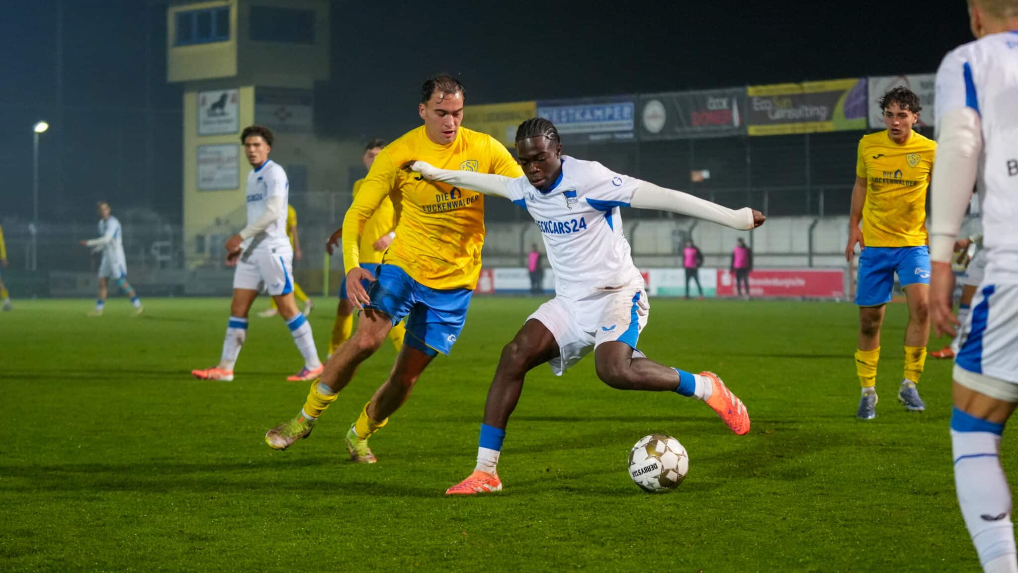 Der FSV 63 auch gegen unberechenbare Herthaner unterlegen 28