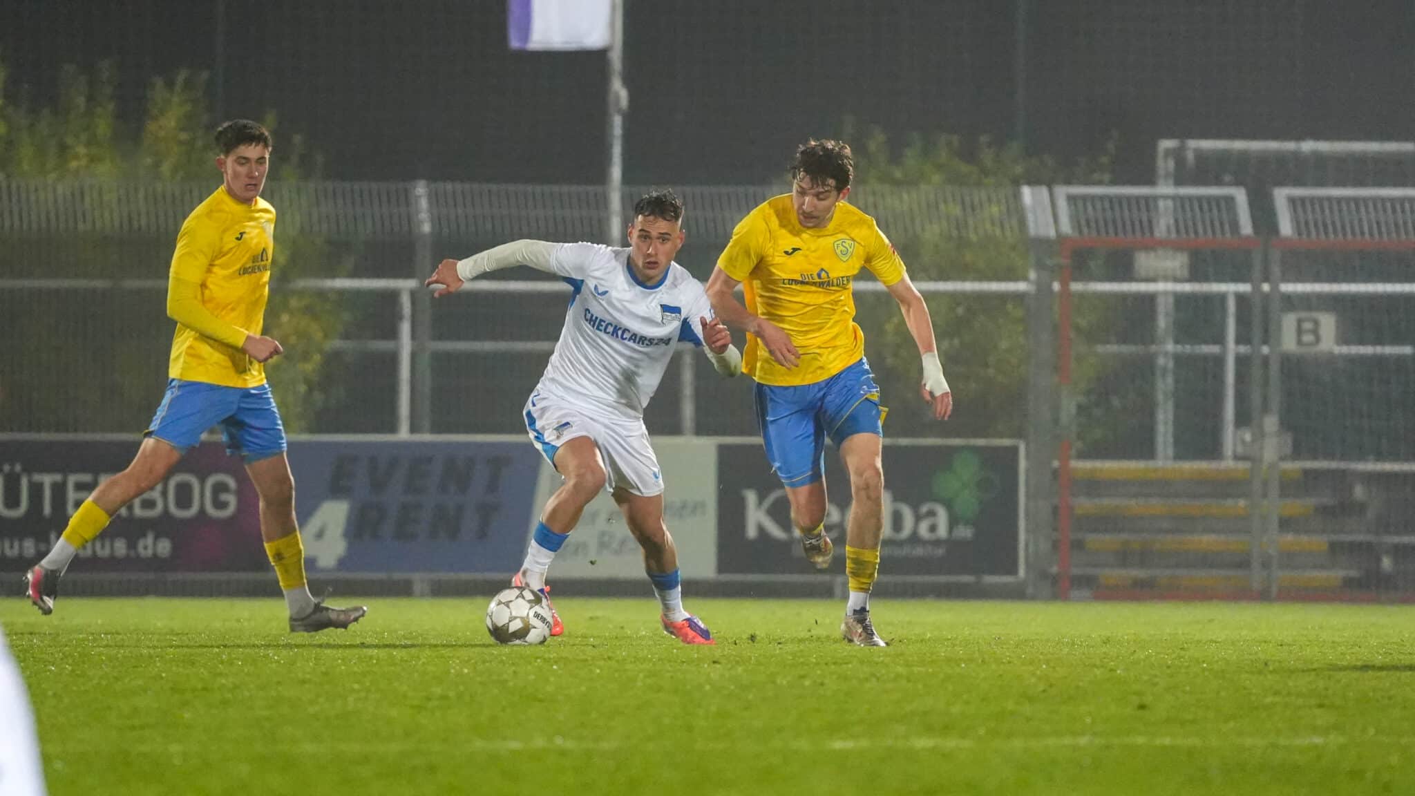 Der FSV 63 auch gegen unberechenbare Herthaner unterlegen 30