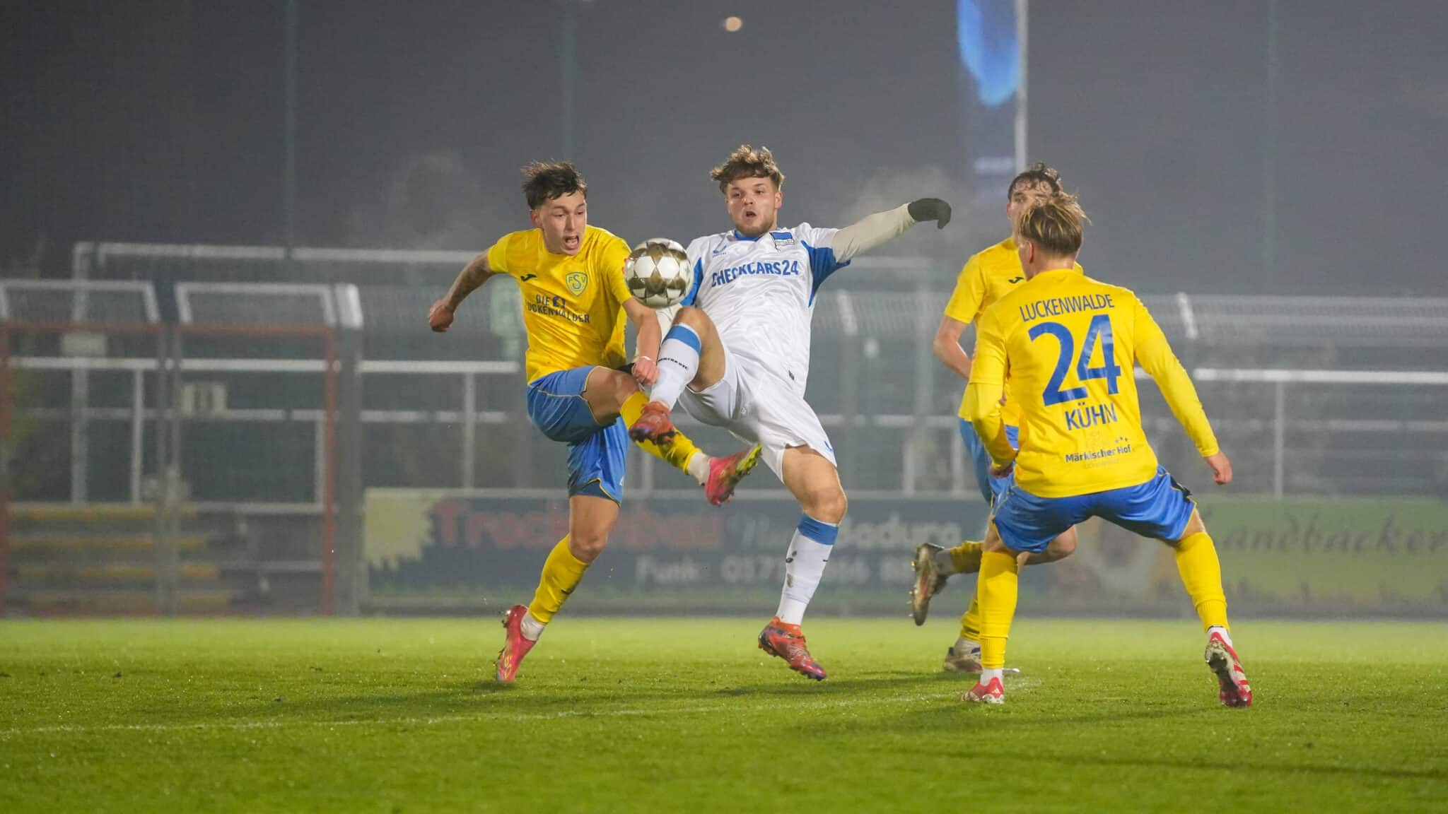 Der FSV 63 auch gegen unberechenbare Herthaner unterlegen 37