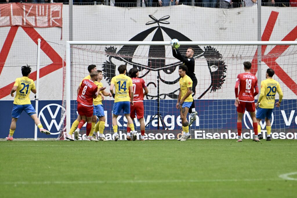In Zwickau ist für den FSV 63 offensichtlich nichts zu holen 18