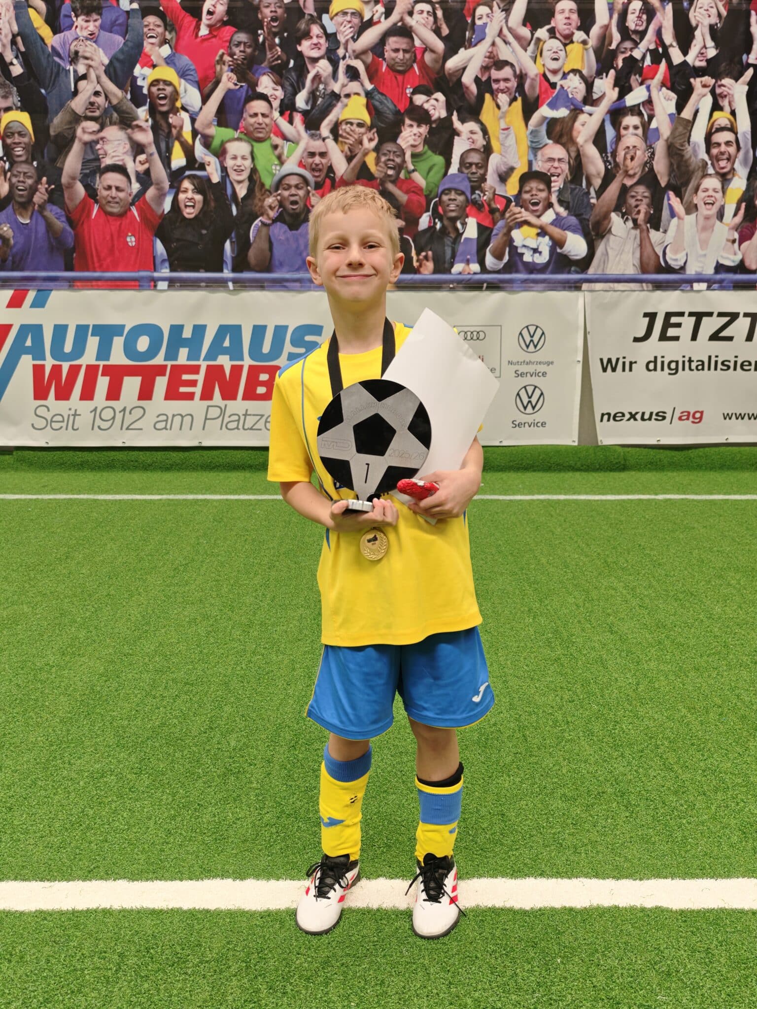 Turniersieg für die F1 des FSV 63 Luckenwalde – ein starker Sonntag für unser Team 8