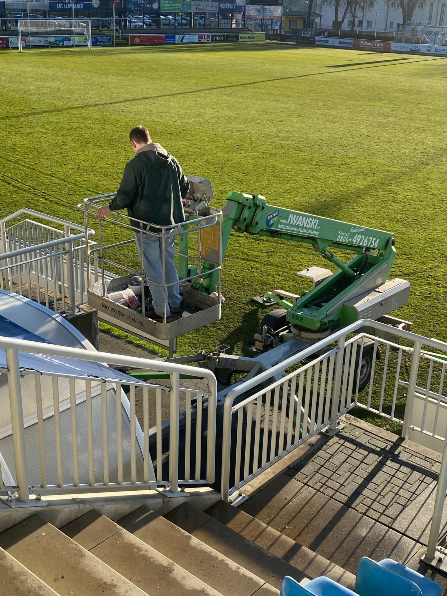 Mit Firma Iwanski wieder hoch hinaus 2