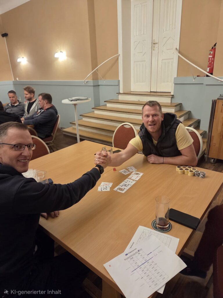 Rekordzuspruch beim diesjährigen Poker- und Skatturnier 18