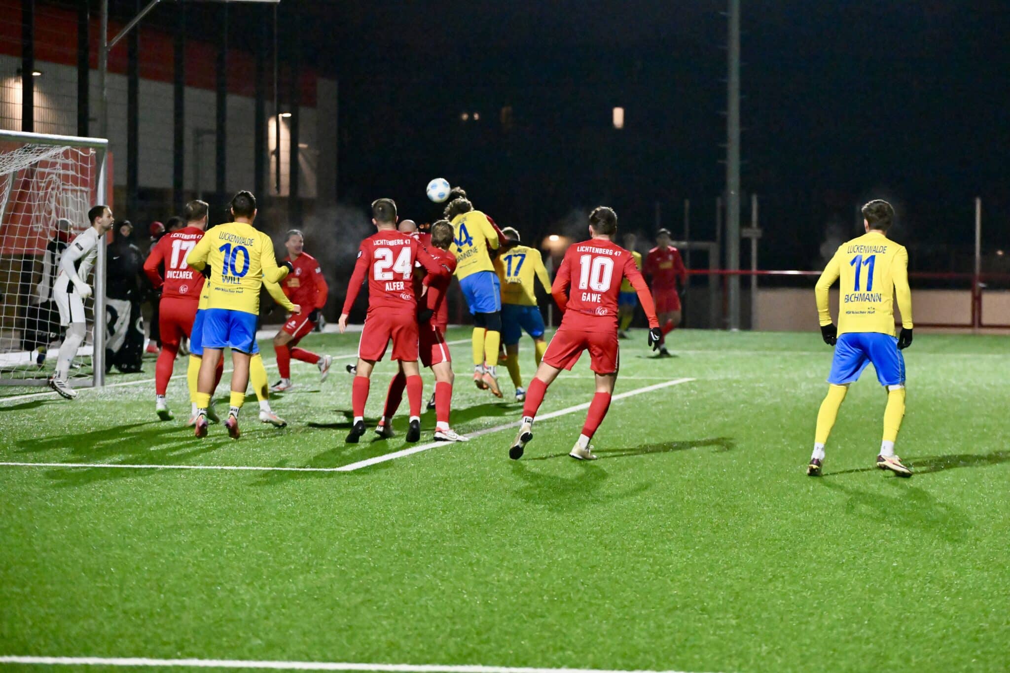 Internes Testspiel gegen SV Lichtenberg 47 13