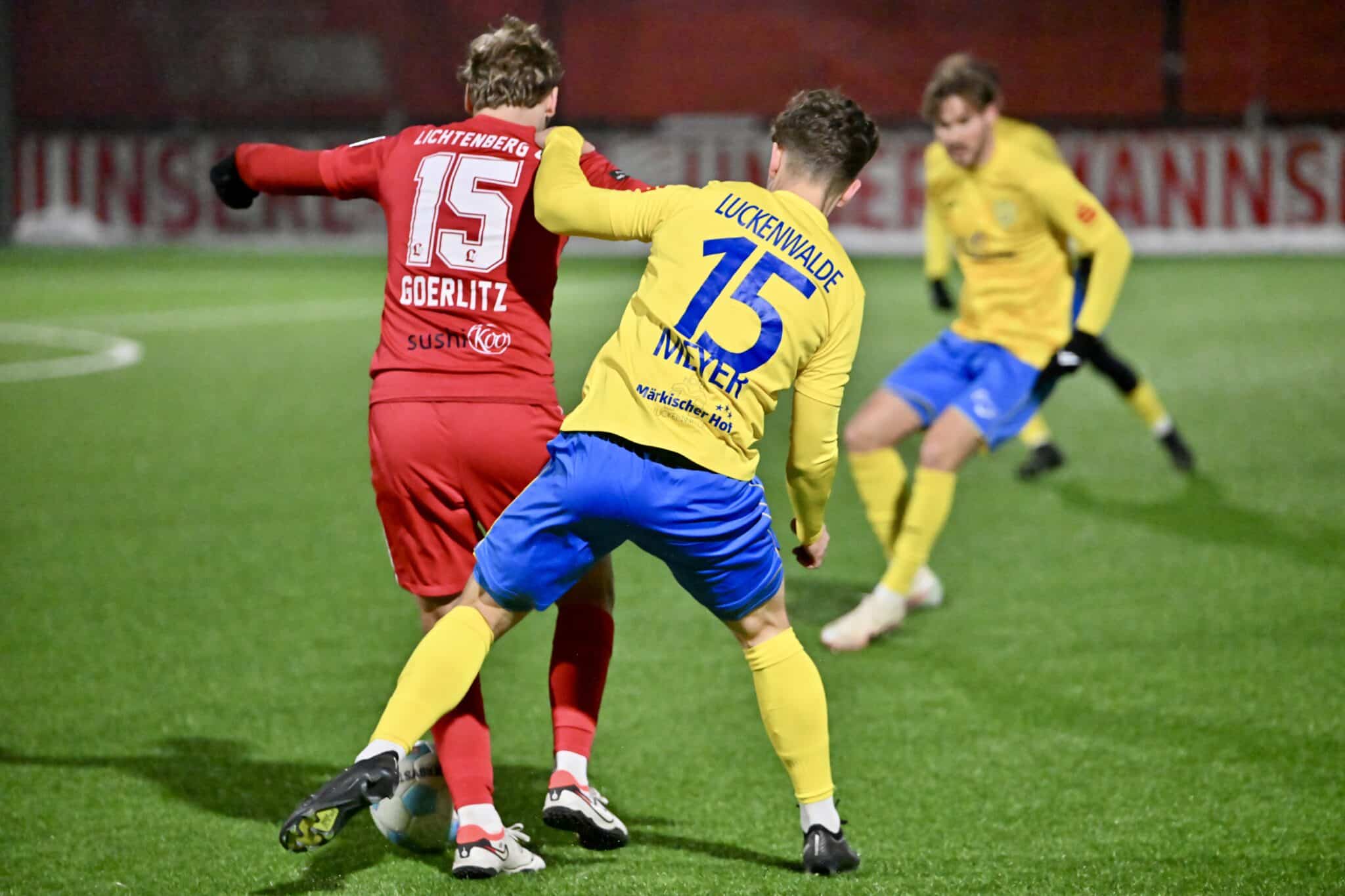 Internes Testspiel gegen SV Lichtenberg 47 35