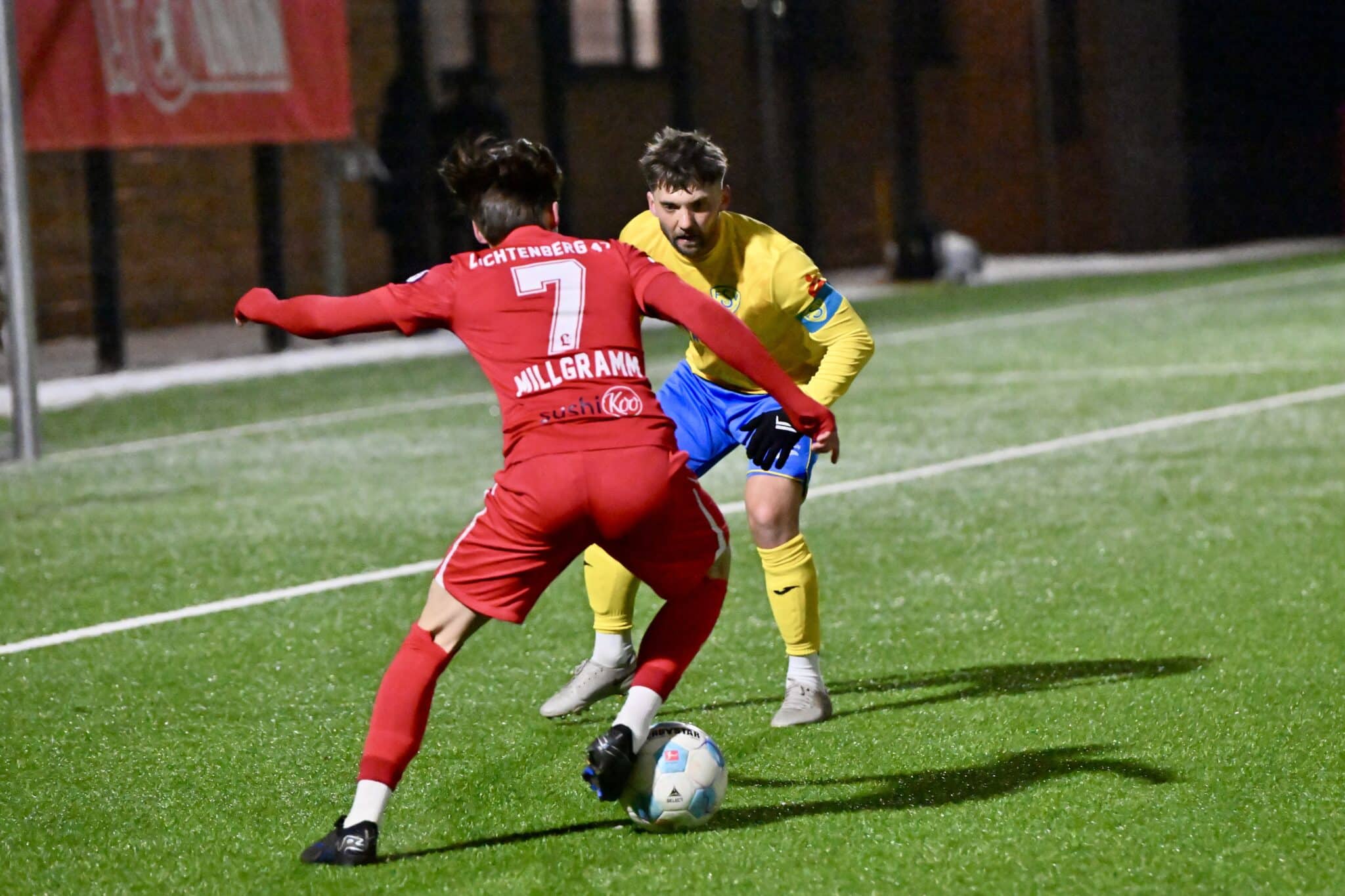 Internes Testspiel gegen SV Lichtenberg 47 46