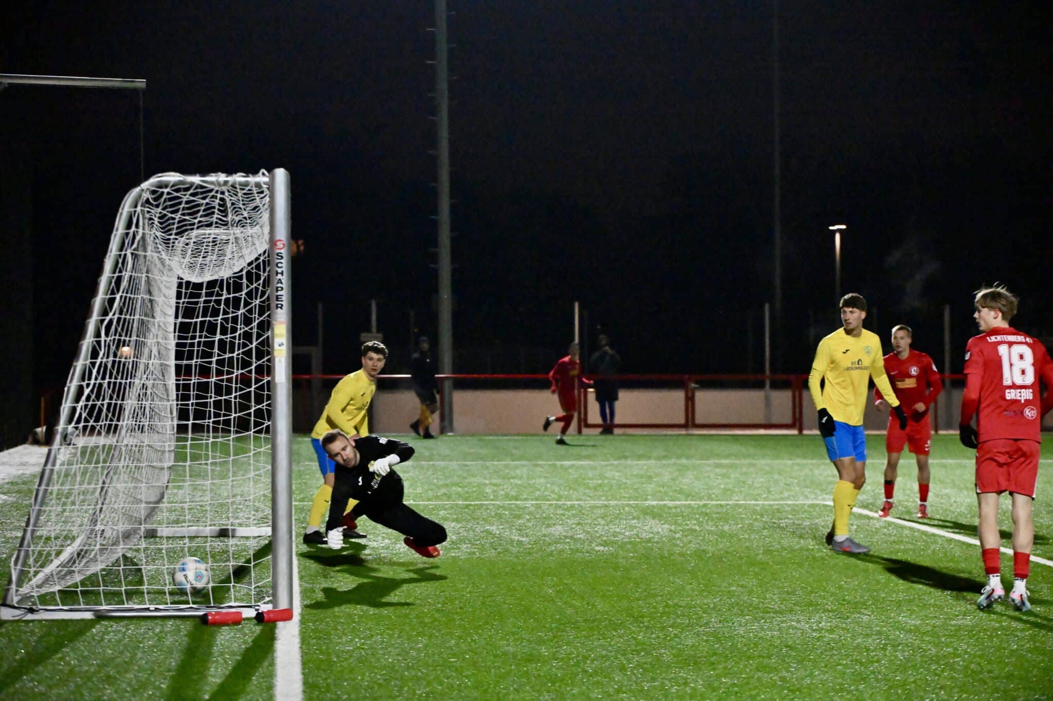 Internes Testspiel gegen SV Lichtenberg 47 49
