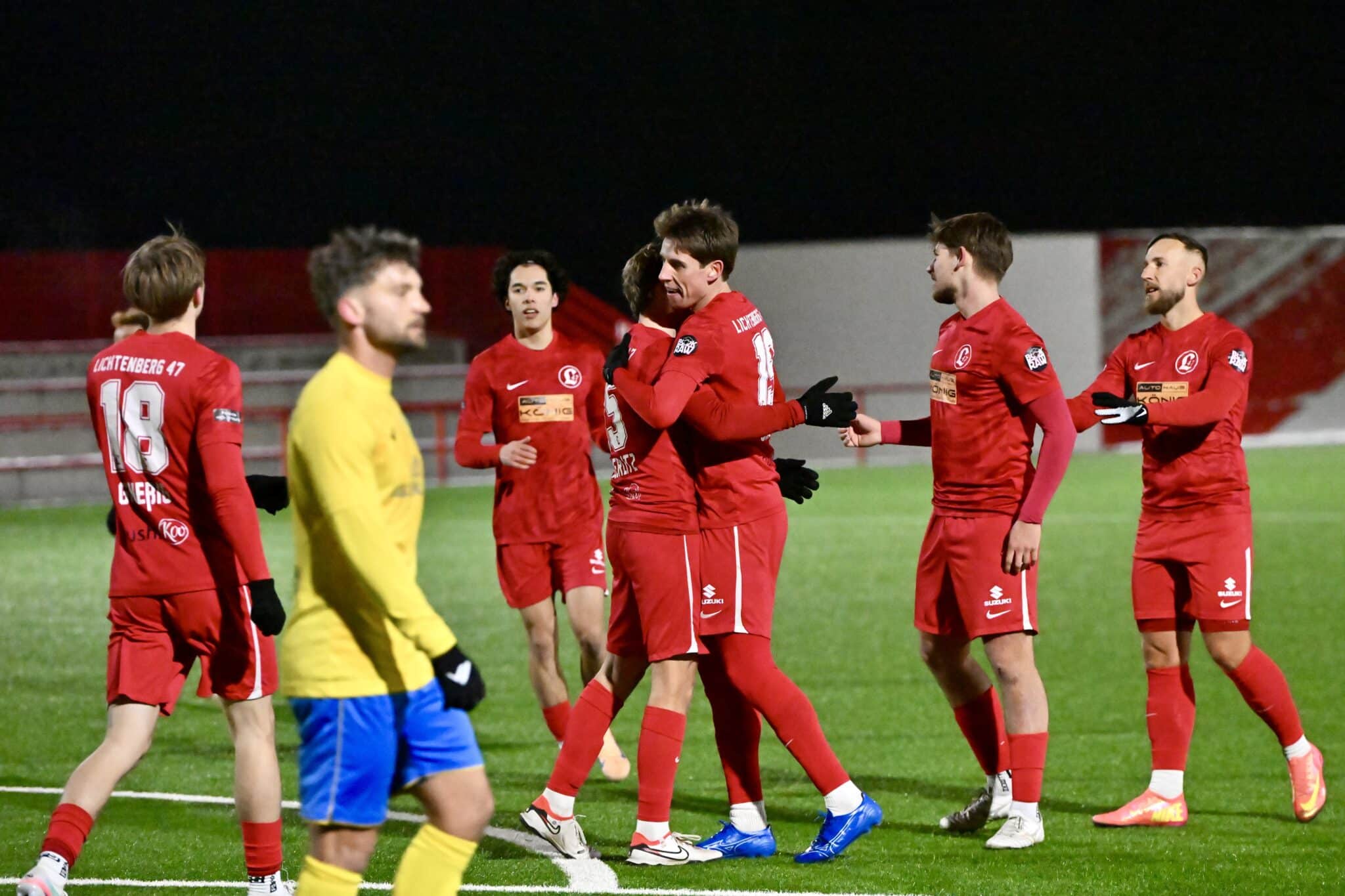 Internes Testspiel gegen SV Lichtenberg 47 51
