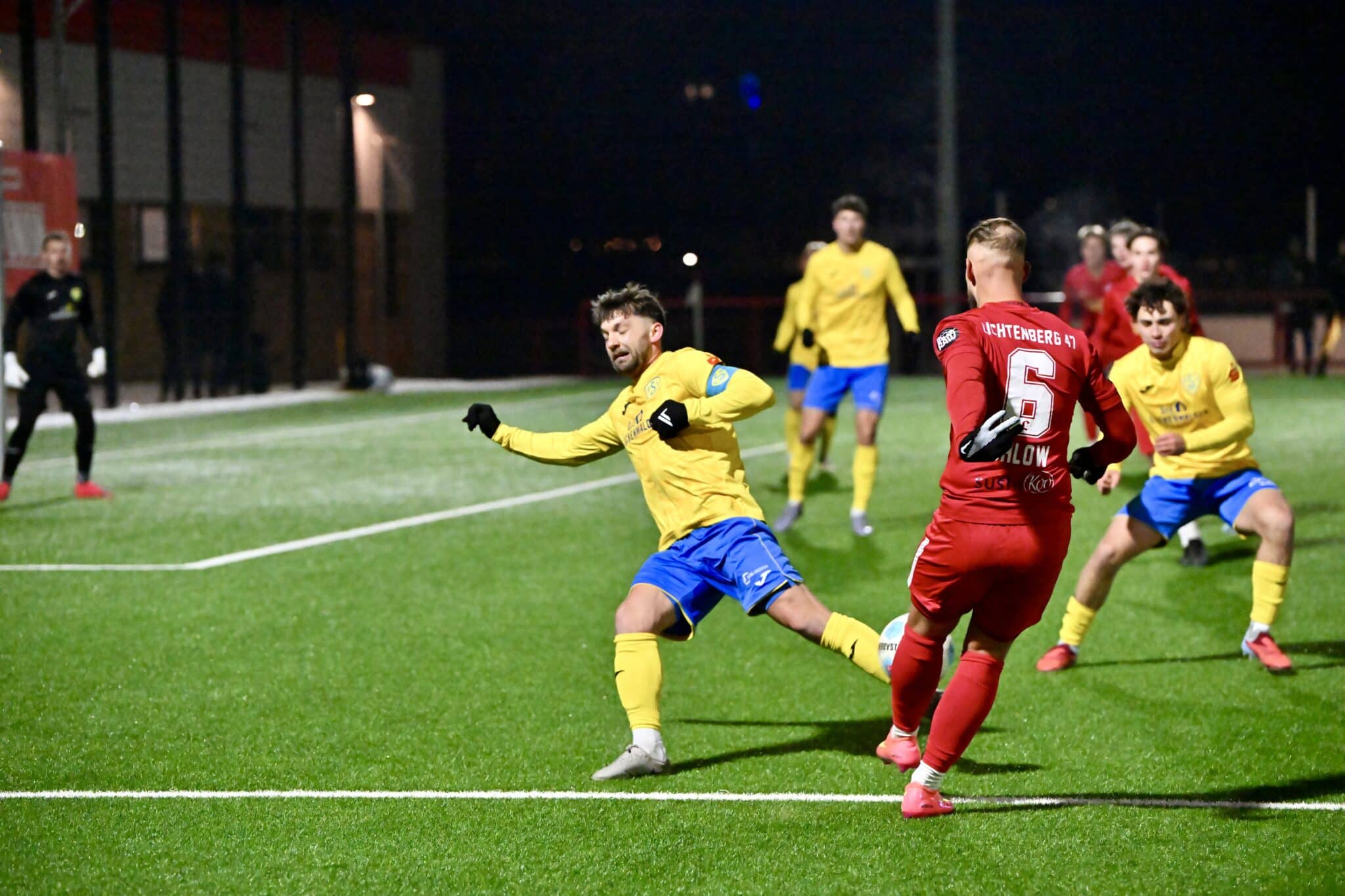 Internes Testspiel gegen SV Lichtenberg 47 52