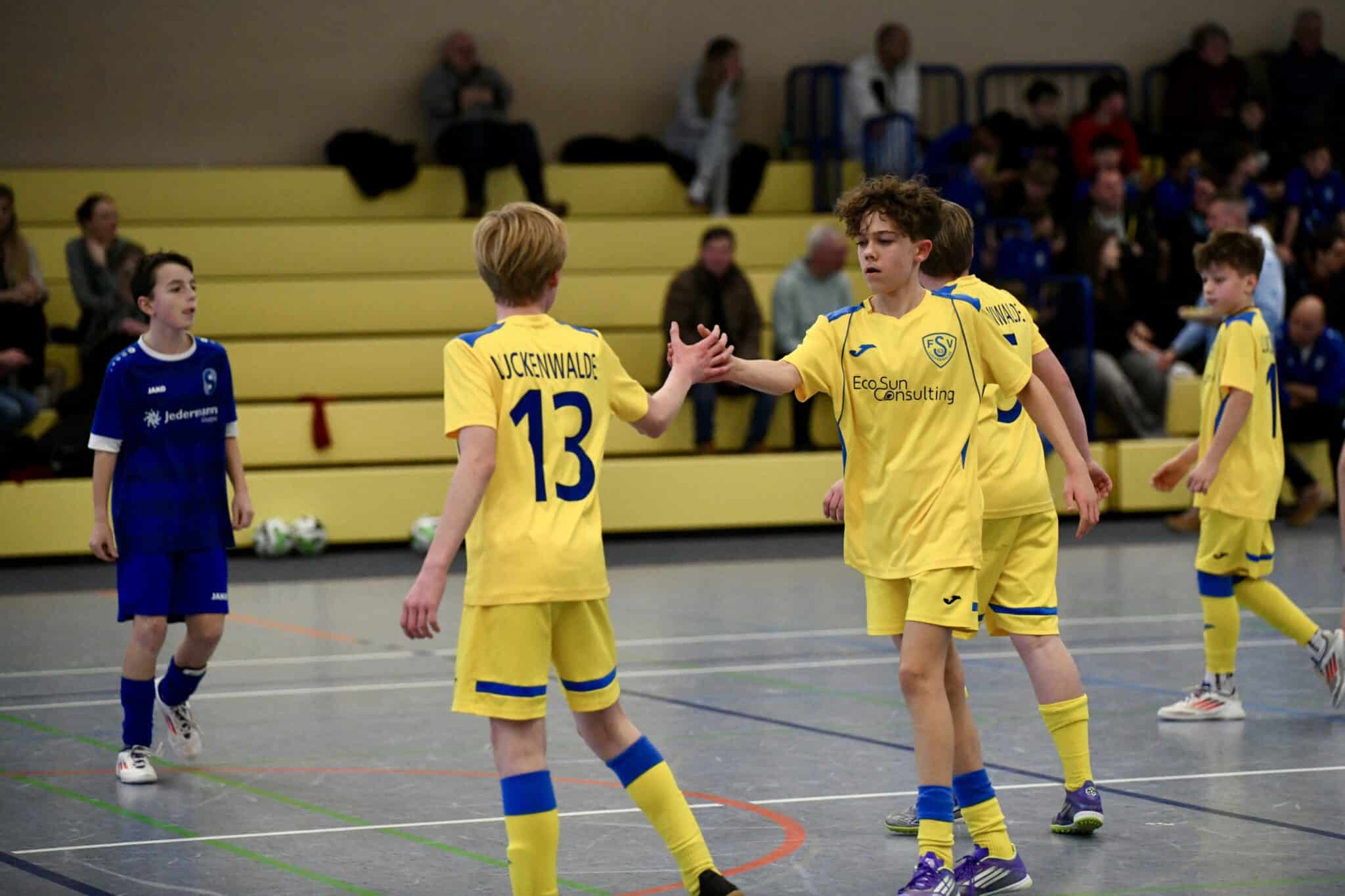 SG Blau-Weiß Beelitz ist Sieger beim Hotel Märkischer Hof-Cup 45