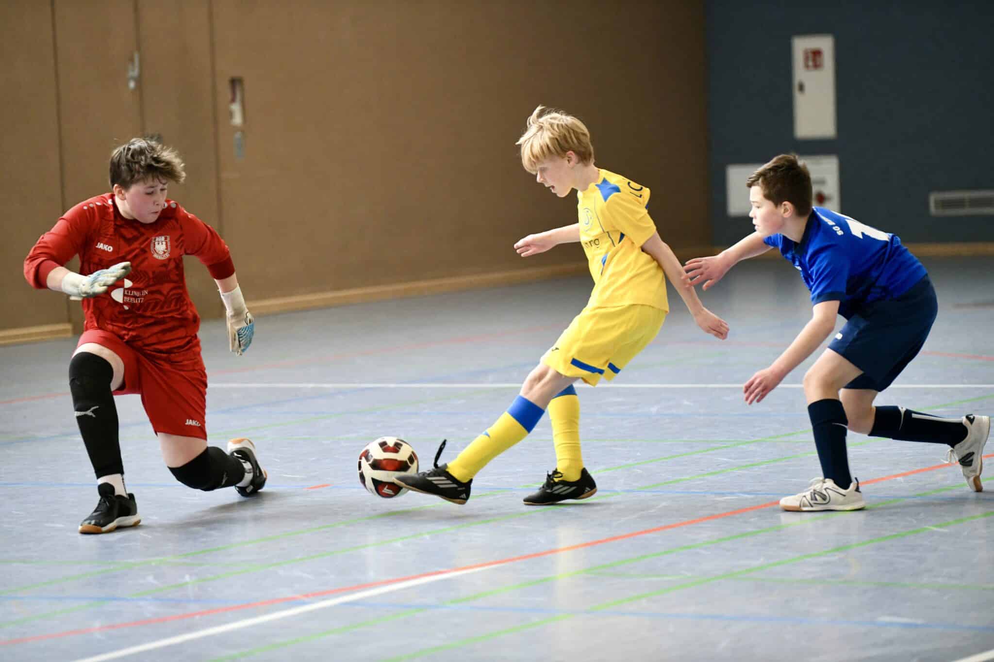 SG Blau-Weiß Beelitz ist Sieger beim Hotel Märkischer Hof-Cup 57
