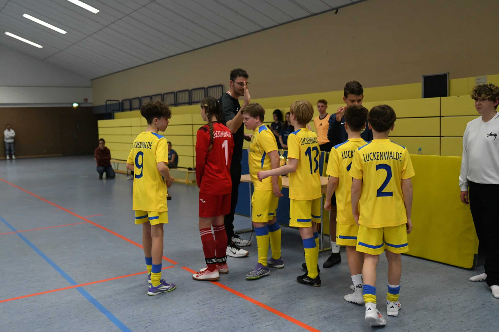 SG Blau-Weiß Beelitz ist Sieger beim Hotel Märkischer Hof-Cup 16