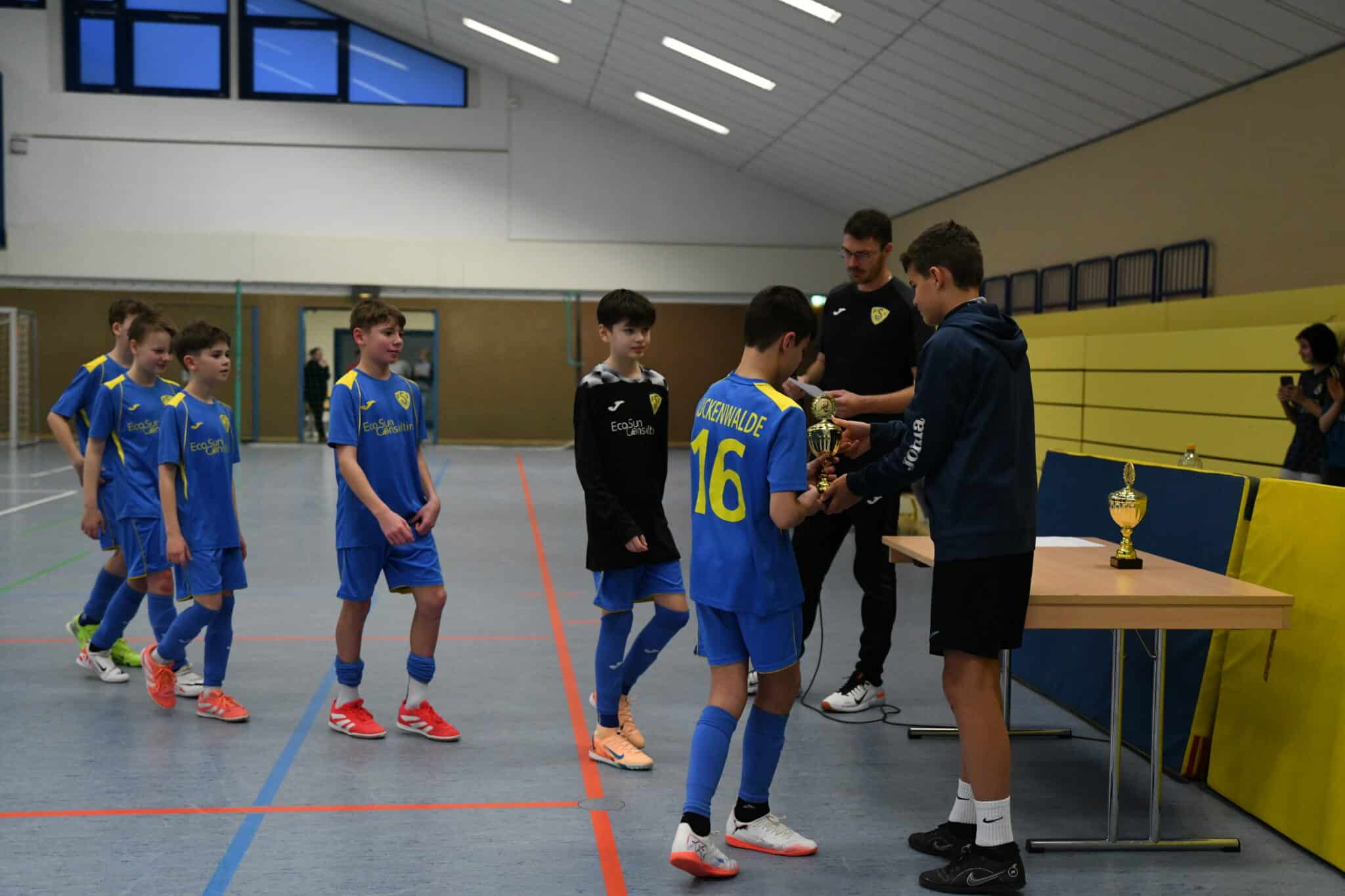 SG Blau-Weiß Beelitz ist Sieger beim Hotel Märkischer Hof-Cup 17