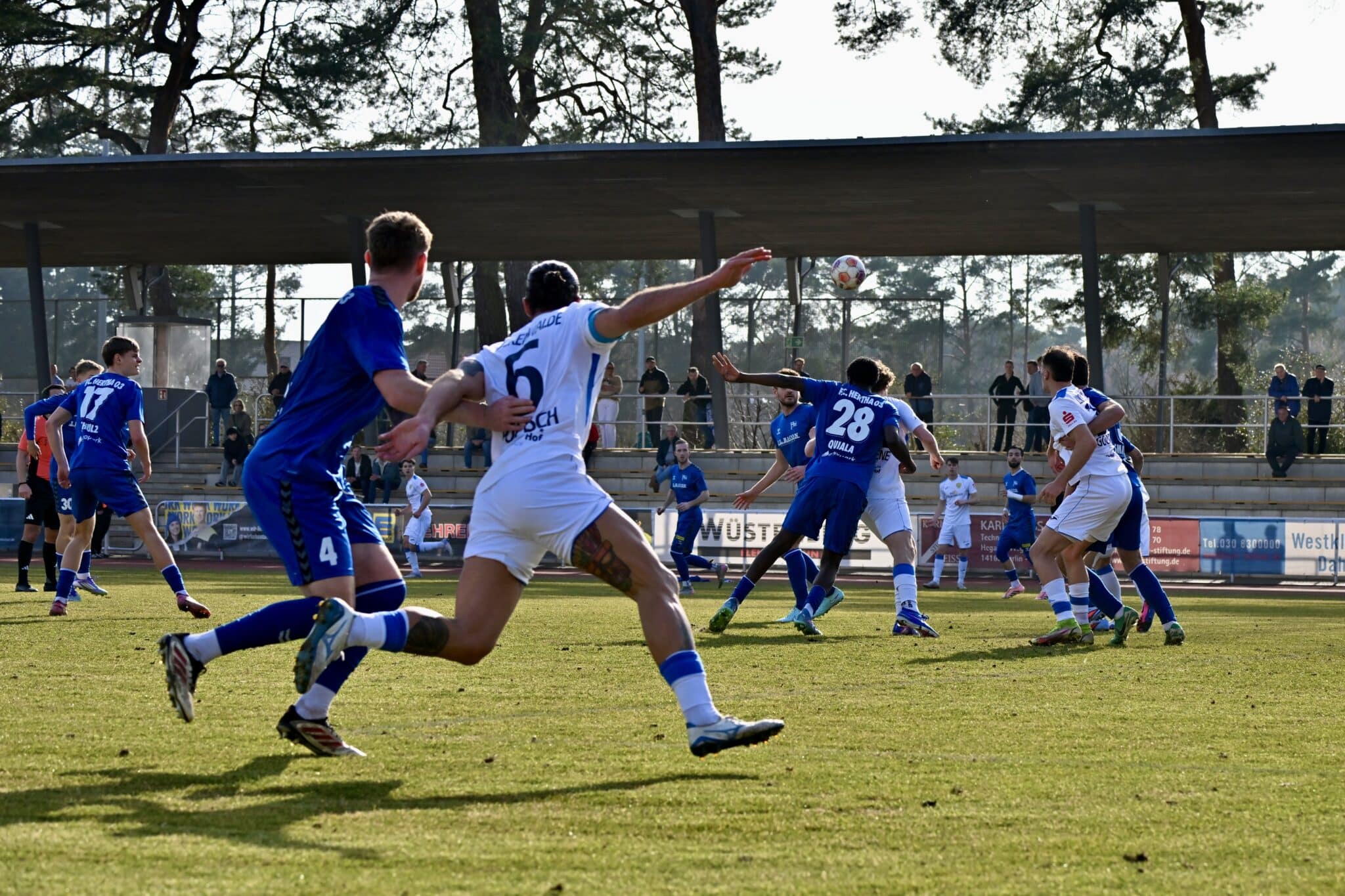 Möglichen Siegen gegen zehn einsatzstarke Zehlendorfer aus der Hand gegeben 26