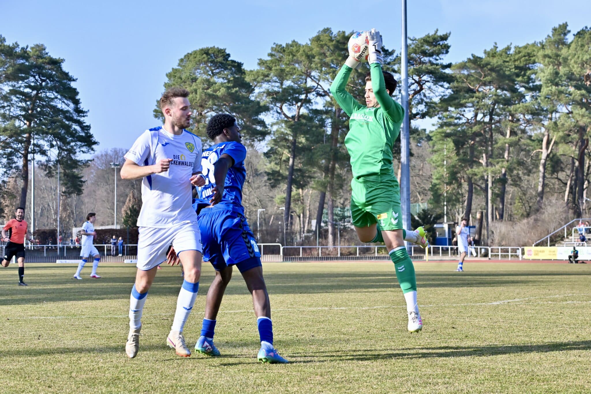 Möglichen Siegen gegen zehn einsatzstarke Zehlendorfer aus der Hand gegeben 32