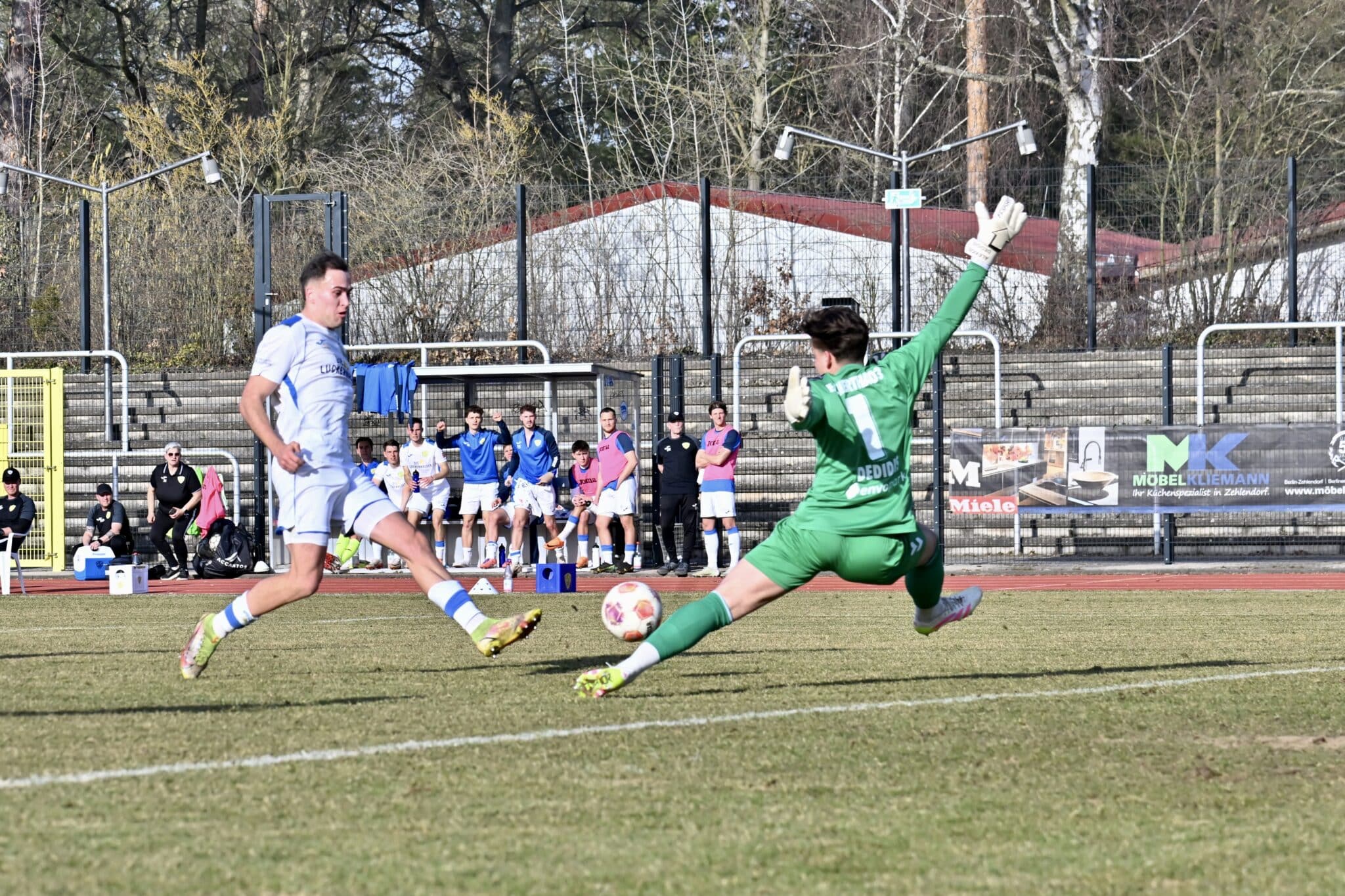 Möglichen Siegen gegen zehn einsatzstarke Zehlendorfer aus der Hand gegeben 39